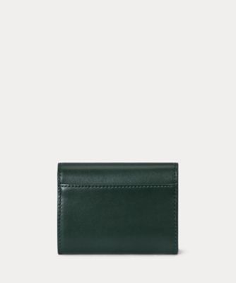 Polo ID レザー フォールドオーバー カード ケース