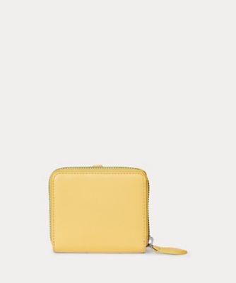 Polo ベア レザー コンパクト ウォレット