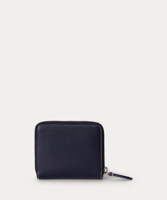Polo ベア レザー コンパクト ウォレット