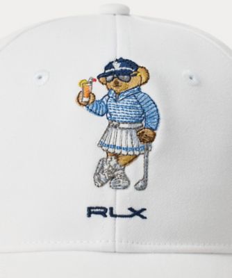 【Ralph Lauren】ゴルフを楽しむポロベア♪  ボールキャップ ラルフ ローレン（RALPH LAUREN）（レディース）Polo ベア