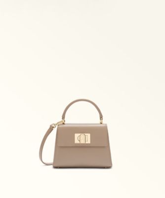 FURLA (Women)/フルラ FURLA 1927 MINI TOP HANDLE WB00109ーARE000 STUCCO GRAY(2572S) ハンドバッグ【三越伊勢丹/公式】