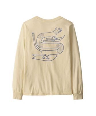 キッズ・ロングスリーブ・グラフィック・Tシャツ 62274