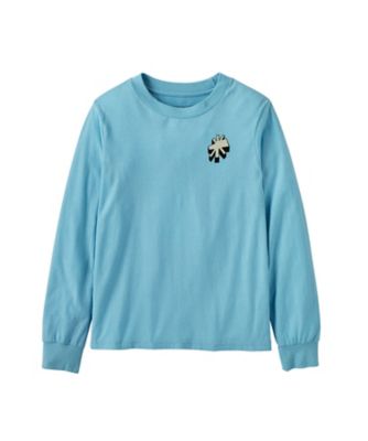 たつ　フロント キッズ・ロングスリーブ・グラフィック・Tシャツ 62274