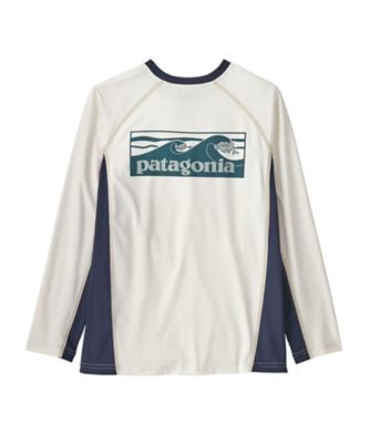 ＜PATAGONIA (Baby&Kids)＞キッズ・ロングスリーブ・キャプリーン・シルクウェイト・ラッシュガード　６６３１７