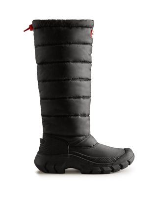 ＜三越伊勢丹/公式＞ HUNTER (Women/Baby & Kids)/ハンター スノーブーツ WOMENS INTREPID TALL SNOW BOOT ブラック 靴【三越伊勢丹/公式】