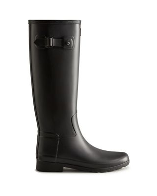 ＜三越伊勢丹/公式＞ HUNTER (Women/Baby & Kids)/ハンター ロングブーツ WOMENS REFINED TALL BOOT BLK 靴【三越伊勢丹/公式】