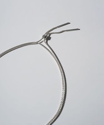 ＜talkative (Women)＞ＷＩＳＨ　Ｓｉｌｖｅｒ／Ｎｅｃｋｌａｃｅ／Ｓｐｉｇａ１１／８０ＣＭ　ＷＩＮ０４１１－ＳＶ