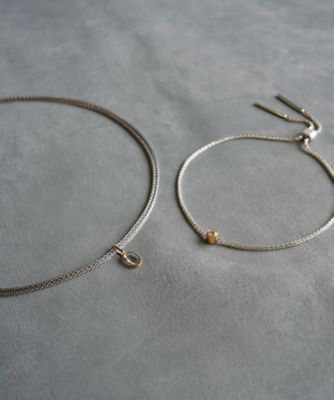 WISH Silver／Necklace／Spiga11／80CM
