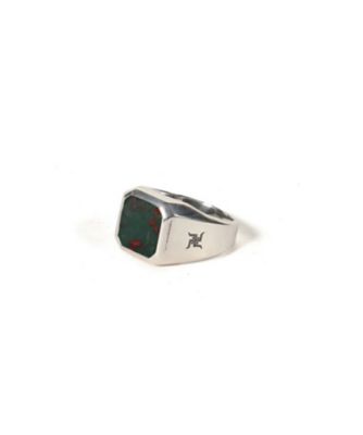 ＜WACKO MARIA (Men)＞リング　ＢＬＯＯＤＳＴＯＮＥ　ＳＩＧＮＥＴ　ＲＩＮＧ　（ＴＹＰＥ－２）　ＷＭＧＰ－ＲＧ１１