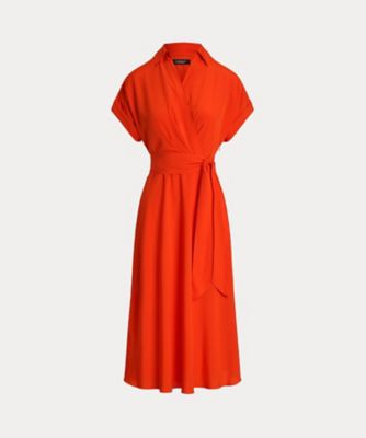＜LAUREN RALPH LAUREN (Women)＞ベルテッド　クレープ　ドレス　ＷＭＬＤＤＲＳＳＮ８２０１８４