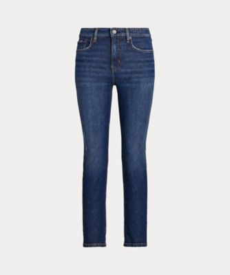 ＜LAUREN RALPH LAUREN (Women)＞ハイライズ　ストレート　アンクル　ジーンズ