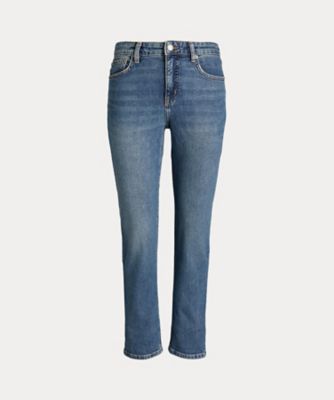 ＜LAUREN RALPH LAUREN (Women)＞ハイライズ　ストレート　アンクル　ジーンズ　ＷＭＬＲＤＮＭＳ０９２０１４９