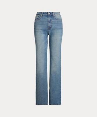 LAUREN RALPH LAUREN (Women)/ローレン ラルフ ローレン ハイライズ ワイドレッグ ジーンズ WMLRDNMS0920168