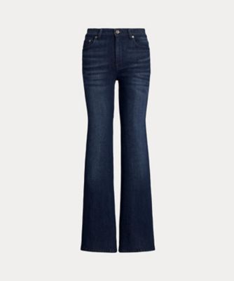 LAUREN RALPH LAUREN (Women)/ローレン ラルフ ローレン ハイライズ フレア ジーンズ WMLRDNMS0920171