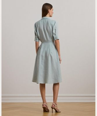 リネン シャツドレス WMLRDRSS5020056 | LAUREN