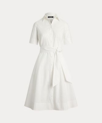 ＜LAUREN RALPH LAUREN (Women)＞コットンブレンド　シャツドレス　ＷＭＬＲＤＲＳＳ５０２００７２