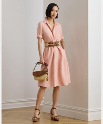 リネン シャツドレス WMLRDRSS5020073 | LAUREN RALPH