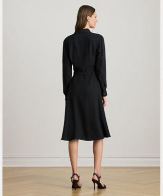 ✨極美品✨ローレン ラルフローレン フラッタースリーブ ドレス ブラック XS WMLRDRSS6820198410_1