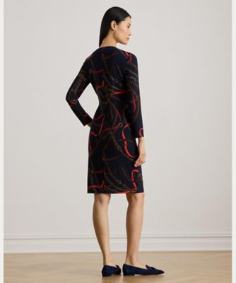 RALPH LAUREN ラルフローレン マッケンジー プラッドスリープドレス WMCLDRSNCM20171410_1.jpg