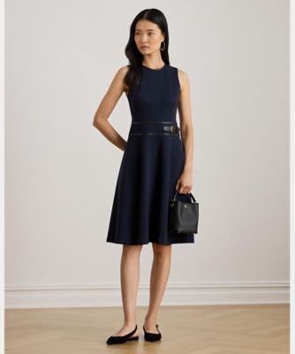 【Lauren Ralph Lauren】バックルトリムヘリンボーンSK新品 Lauren Ralph Lauren】バックルトリムヘリンボーンSK新品