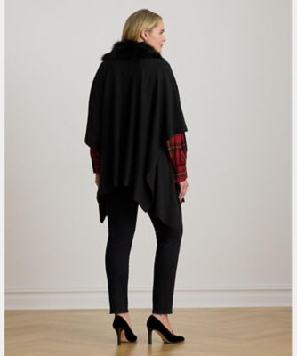Lauren Ralph Lauren ショールマント　ポンチョ Lauren Ralph Lauren ショールマント ポンチョ