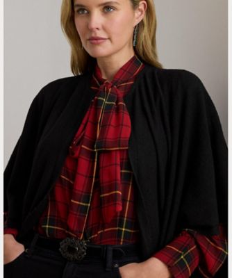 フェイクファートリム ニット Ruana