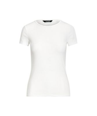 ＜LAUREN RALPH LAUREN (Women)＞コットンブレンド　Ｔシャツ　ＷＭＬＲＫＮＩＳＮ８２０１８１