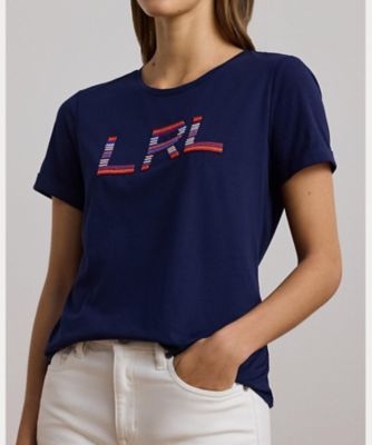 ビーデッドロゴ　コットン　ジャージー　Ｔシャツ　ＷＭＬＲＫＮＩＳＮ８２０２７１