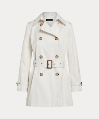 ＜LAUREN RALPH LAUREN (Women)＞ダブルブレステッド　コットンブレンド　トレンチ　コート　ＷＭＬＲＯＴＷＳ２８２０５９７