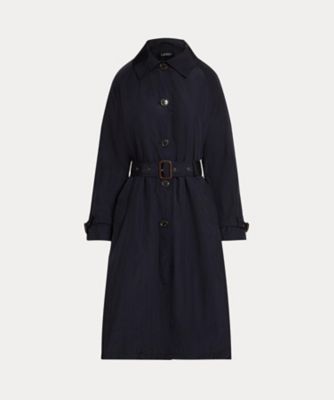 ＜LAUREN RALPH LAUREN (Women)＞ベルテッド　タフタ　トレンチ　コート　ＷＭＬＲＯＴＷＳ２８２０６８７