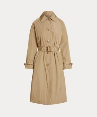 ＜LAUREN RALPH LAUREN (Women)＞ベルテッド　タフタ　トレンチ　コート　ＷＭＬＲＯＴＷＳ２８２０６８８