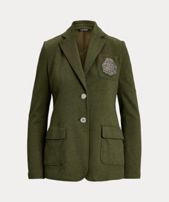 ＜LAUREN RALPH LAUREN (Women)＞ブリオン　ストレッチコットン　ジャカード　ブレザー　ＷＭＬＲＯＴＷＳ６０２０２３７