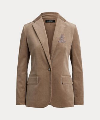＜LAUREN RALPH LAUREN (Women)＞ブリオン　コーデュロイ　ブレザー　ＷＭＬＲＯＴＷＳ６０２０２５７