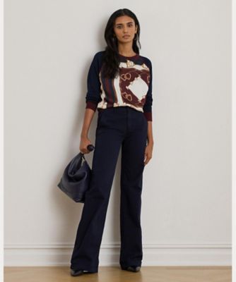 コットン ツイル ワイドレッグ パンツ WMLRPNTSBV20276