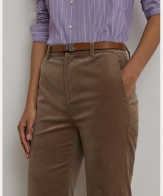 ハイライズ コーデュロイ フレア パンツ