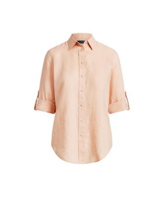 ＜LAUREN RALPH LAUREN (Women)＞リネン　シャツ