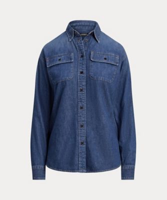 ＜LAUREN RALPH LAUREN (Women)＞デニム　シャツ　ＷＭＬＲＳＨＴＳ６８２０５１２