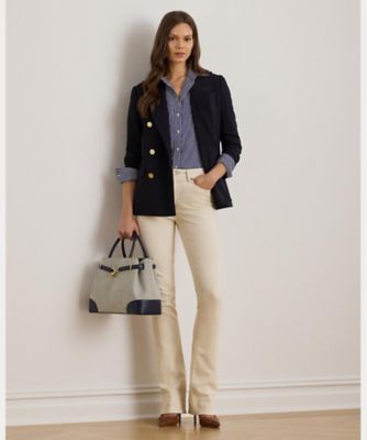 リラックス フィット ストライプド ブロードクロス シャツ