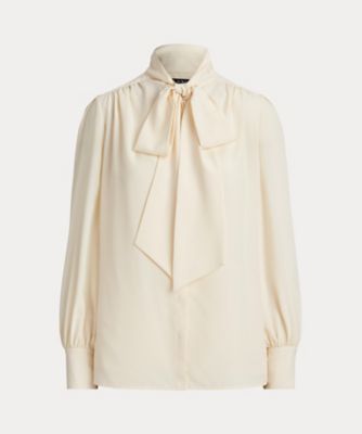 ジョーゼット タイネック ブラウス WMLRSHTS6820531