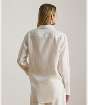 アイレット リネン シャツ WMLRSHTS6820555 | LAUREN