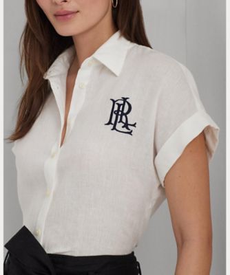 リネン ショートスリーブ シャツ | LAUREN RALPH LAUREN (Women