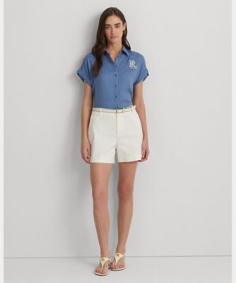 リネン ショートスリーブ シャツ | LAUREN RALPH LAUREN (Women