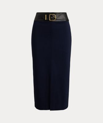 バックルトリム ヘリンボーン ジャカード ブレザー