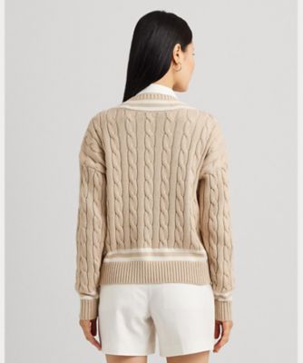 ケーブルニット クリケット セーター | LAUREN RALPH LAUREN