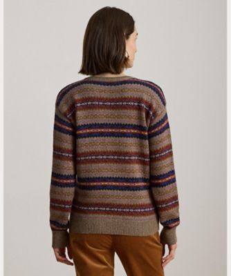 フェア アイル Vネック セーター