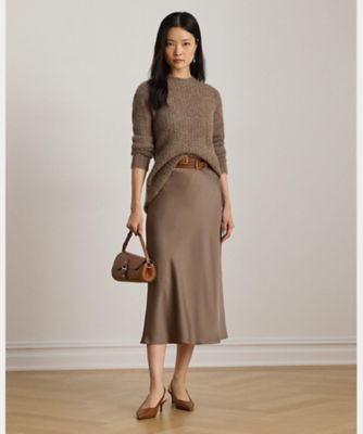 ヘリンボーン オーバーサイズ セーター