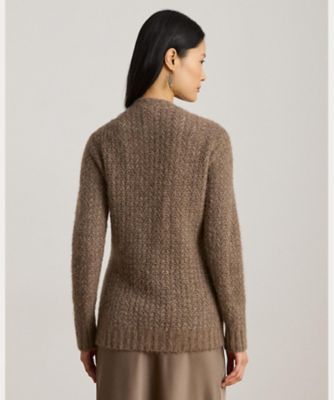 ヘリンボーン オーバーサイズ セーター