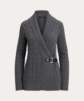 ＜LAUREN RALPH LAUREN (Women)＞バックルド　コットン　セーター　ＷＭＬＲＳＷＥＳ６８２０７８７