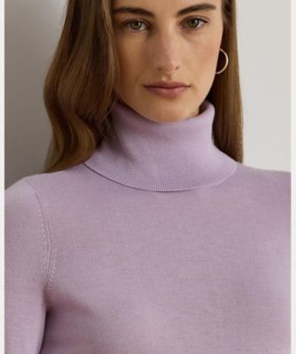 極美品✨ラルフローレンパープルレーベル 現行 シルクニットボーダータイトスカート 極美品✨ラルフローレンパープルレーベル 現行 シルクニット