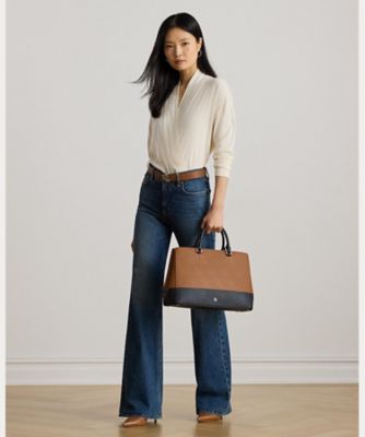 美品★Lauren Ralph Lauren セーター コットンモダール サープリス セーター